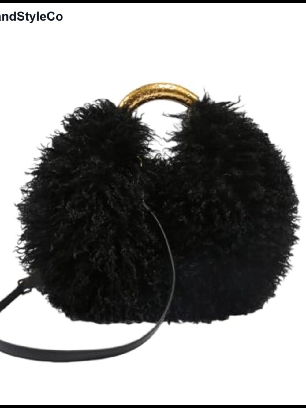 Shaggy Faux Fur Crossbody Purse Fluffy Shoulder Hobo Bag Furry
